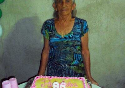 On her 96th birthday.