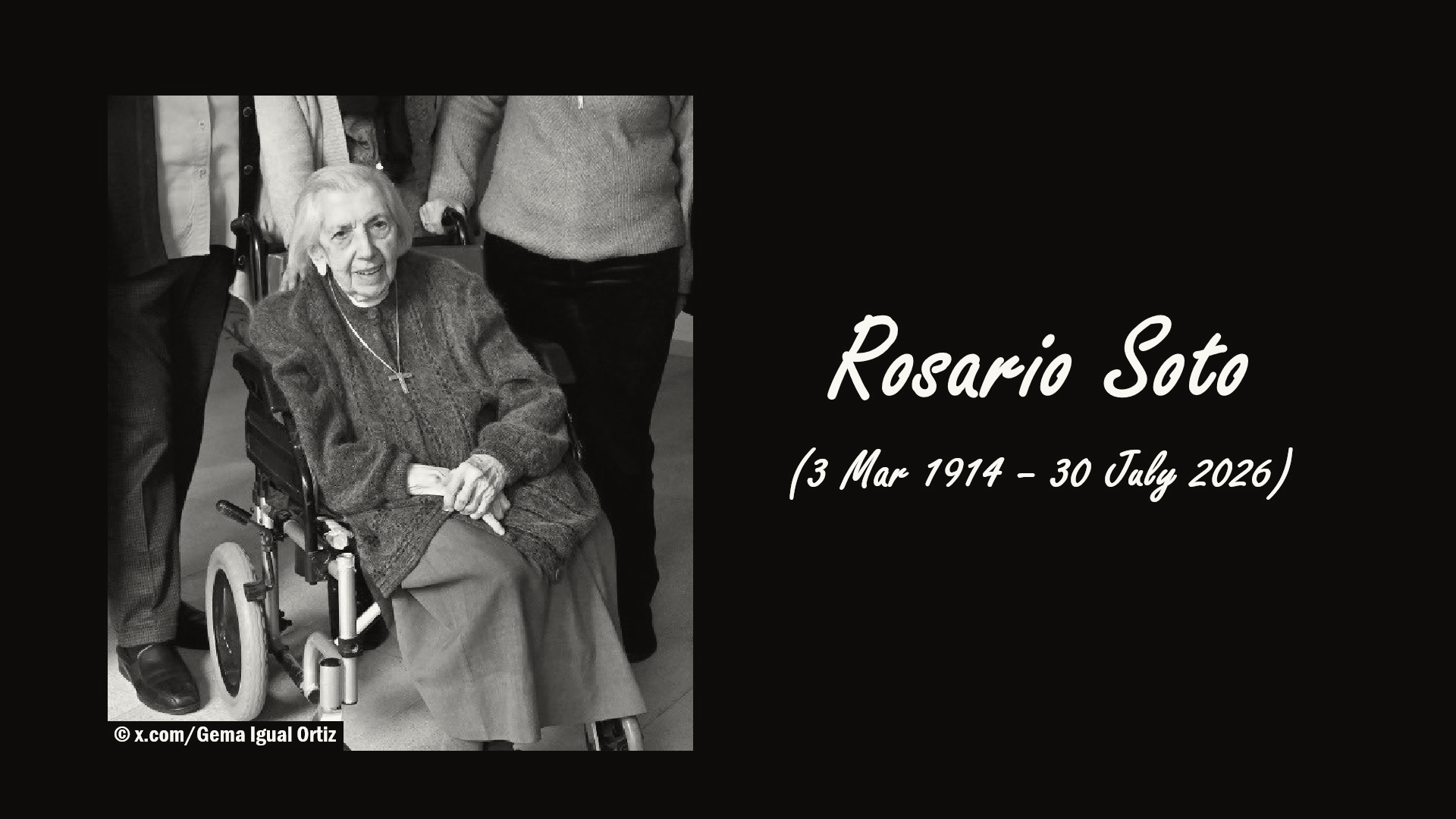 Sister Rosario Soto, Europe's Oldest Nun, Dies at 111