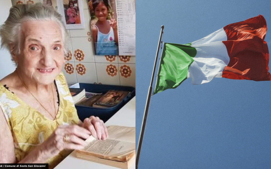 Italian Woman Carla Pietrasanta Turns 110