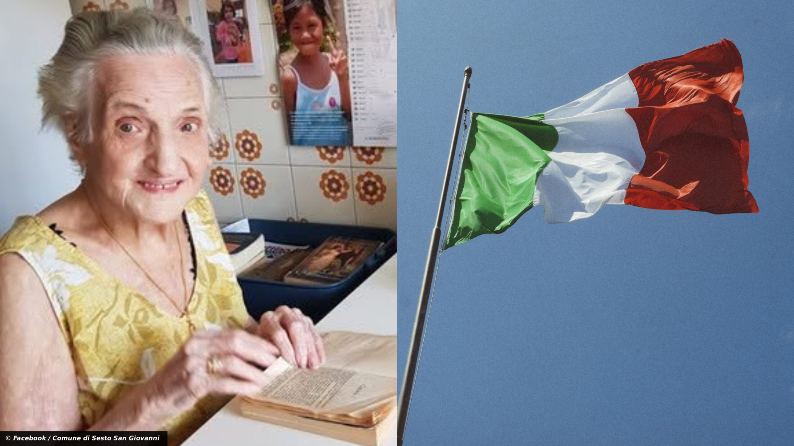 Italian Woman Carla Pietrasanta Turns 110
