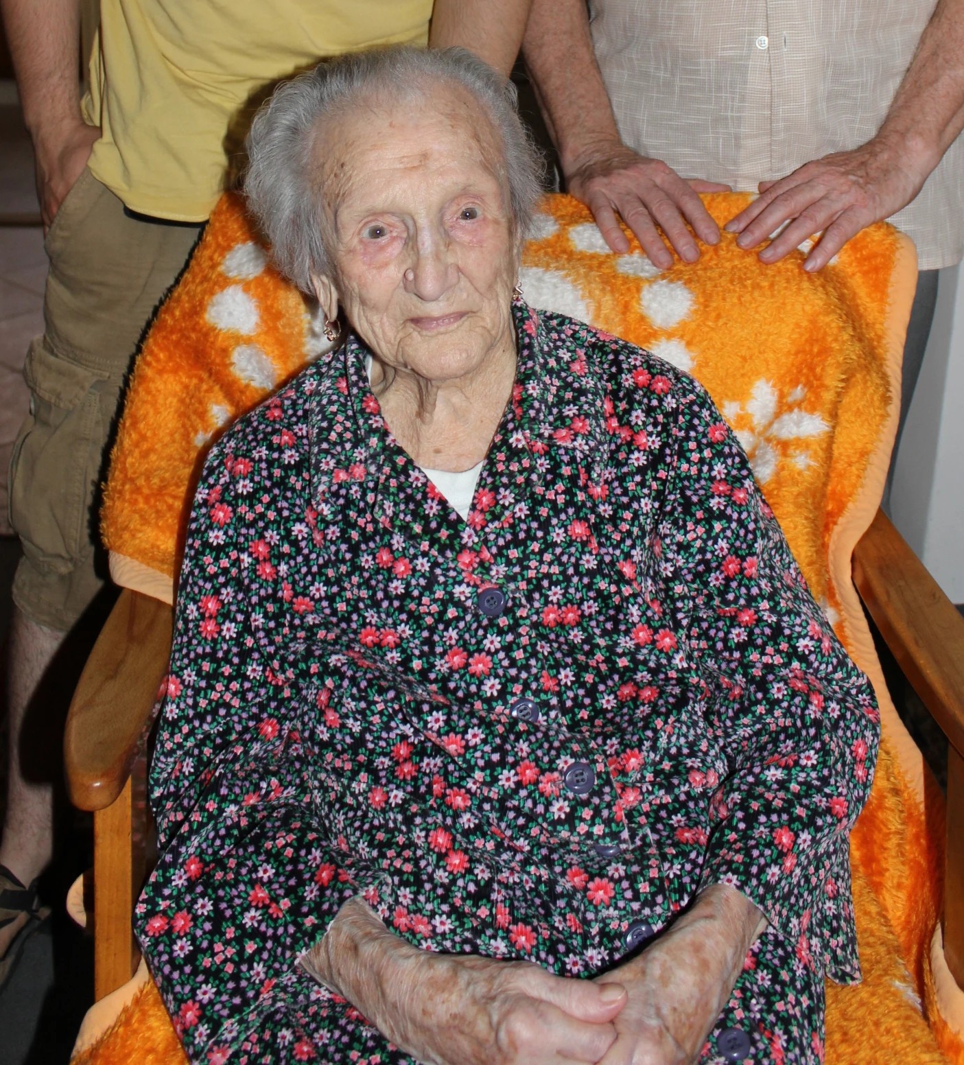 On 7 July 2012, aged 110. (Source: Gerontology Wiki)