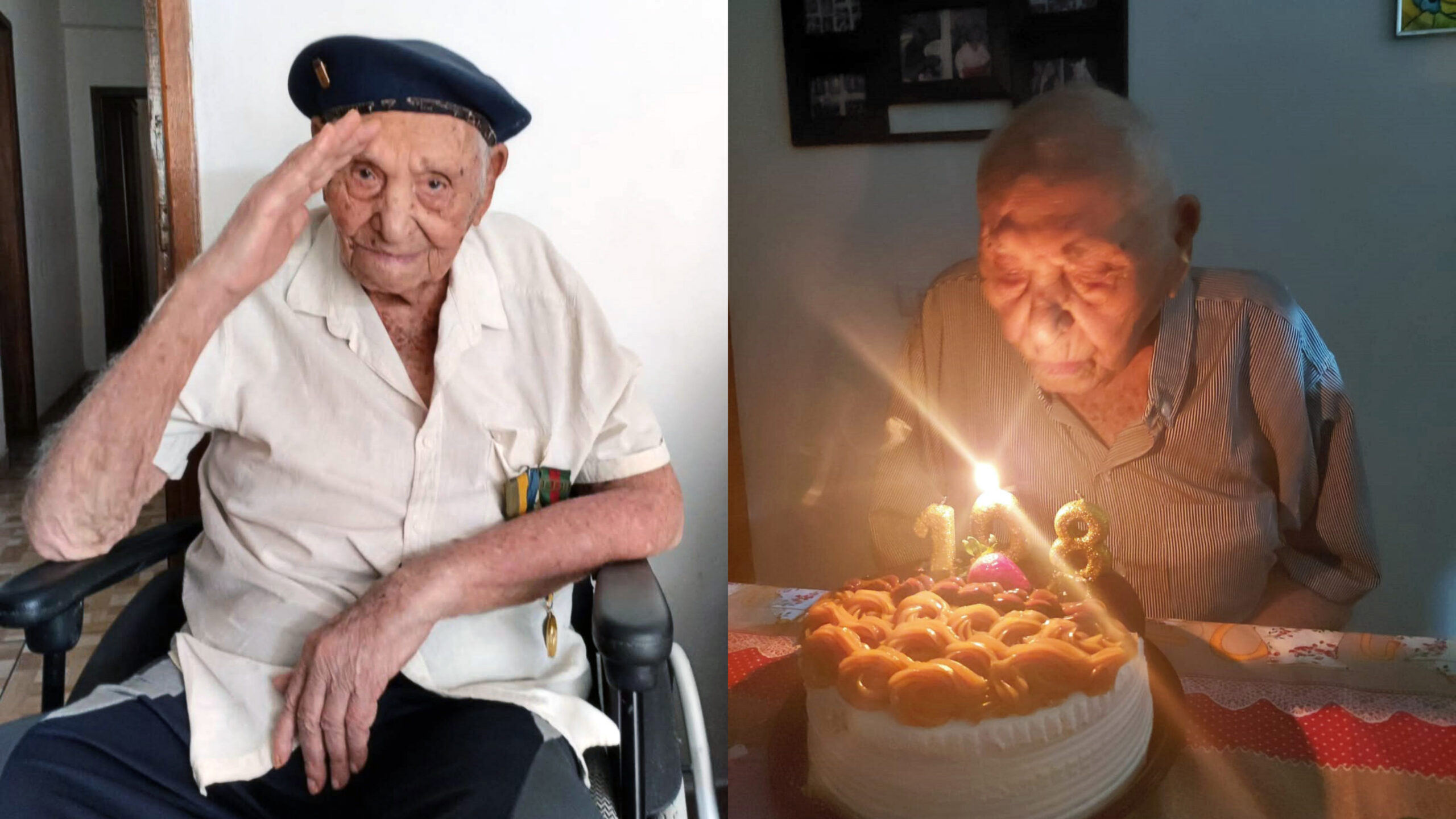 Joaquim Patrício de Araújo, Brazil's Oldest WW2 Veteran, Turns 108