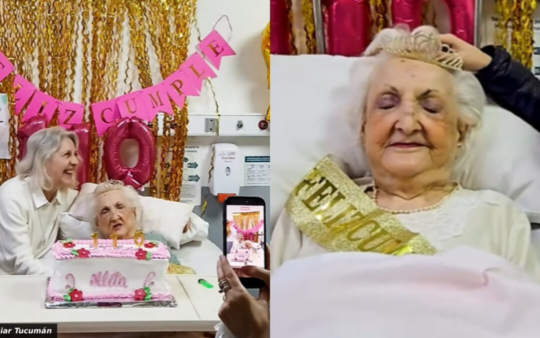 Argentine Woman Silvia Angélica Sánchez Martínez Turns 110
