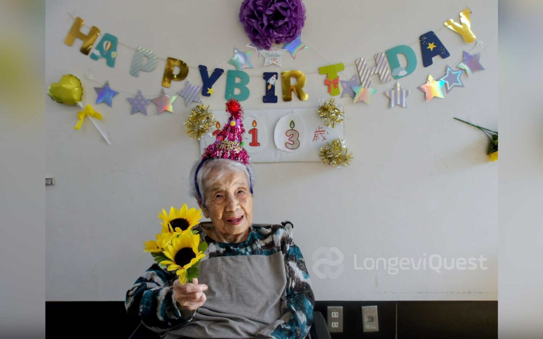 Kiyoko Kondō, Okayama Prefecture’s Oldest Person, Turns 113 in Japan
