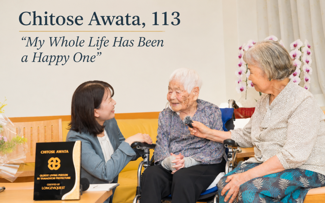 VIDEO REPORT: Chitose Awata, 113: “My Whole Life Has Been a Happy One”