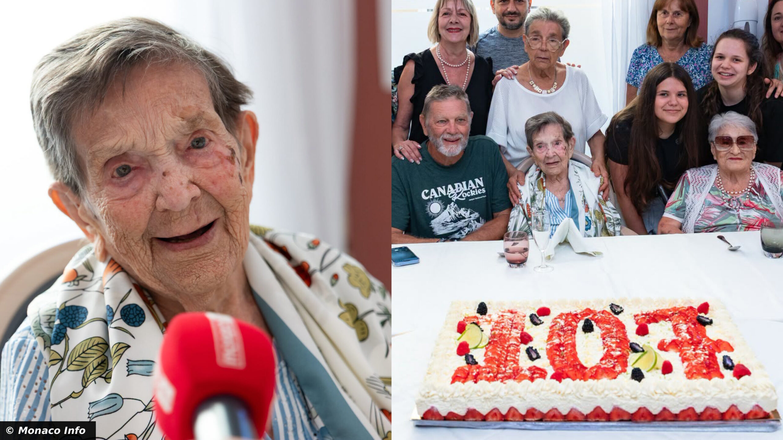 Dina Maccario, Monaco's Oldest Person, Turns 107
