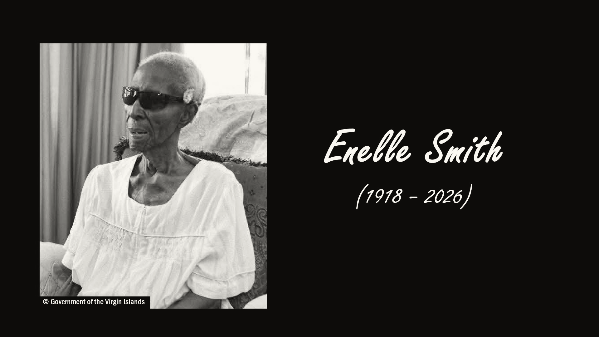 Enelle Smith, the British Virgin Islands' Oldest Resident, Dies at 107
