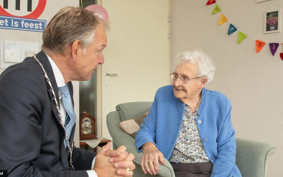 Dutch Woman Jaan Hartog-van den Berg Turns 111