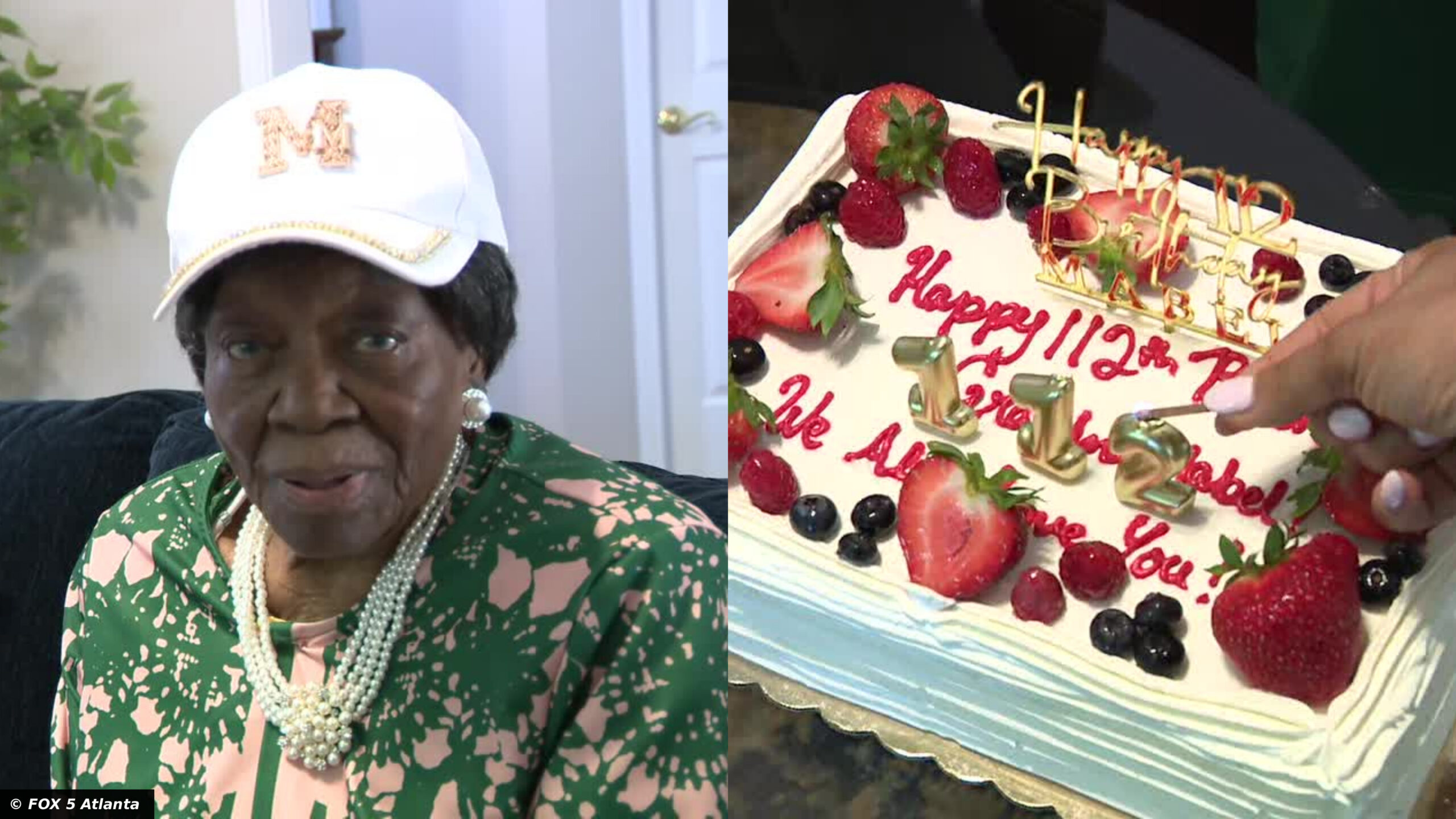 Georgia Woman Mabel Dunbar Turns 112