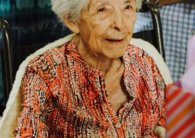 On her 109th birthday in September 2025. (Source: Facebook / Wild G Photography)