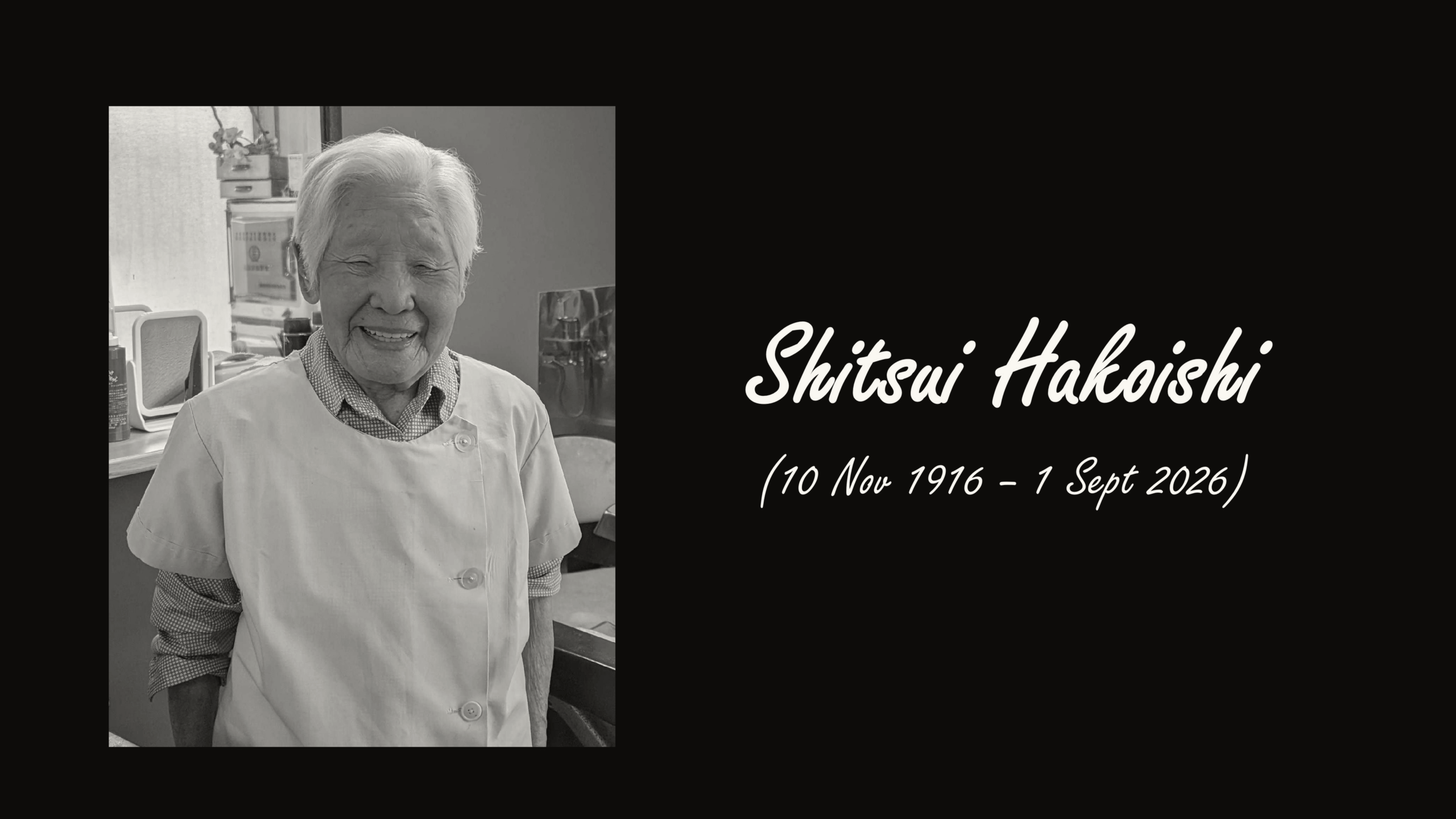 Shitsui Hakoishi, the World’s Oldest Barber, Dies at 109