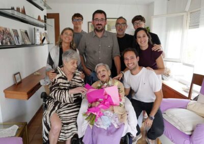 On her 110th birthday. (Source: Ajuntament de Girona)