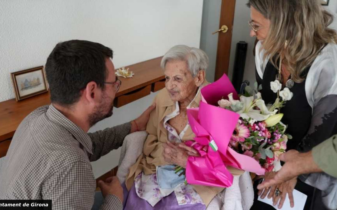 Spanish Woman Dolors Sureda Joan Turns 110