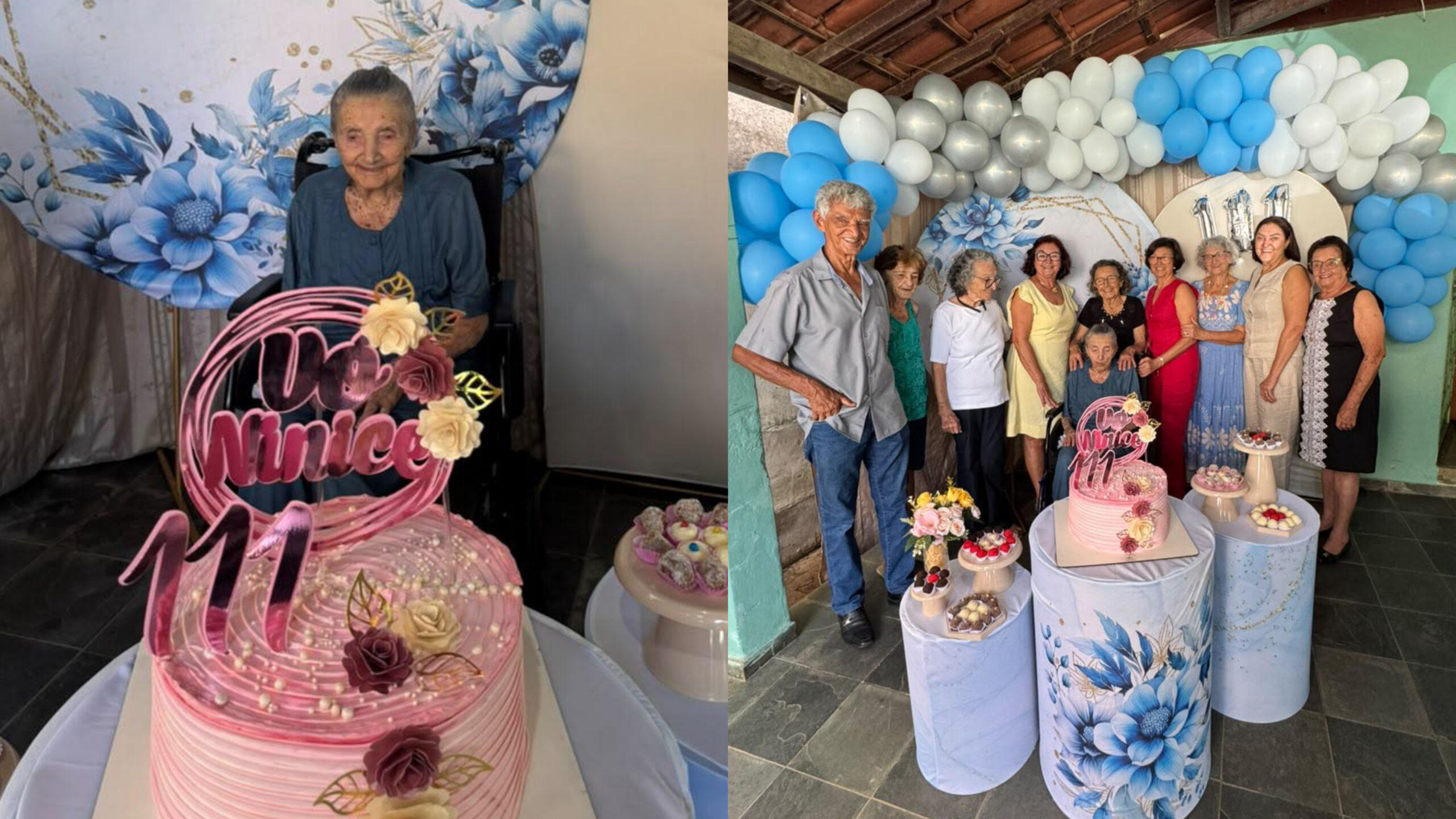 Brazilian Woman Eunice An&iacute;cio da Silveira Turns 111