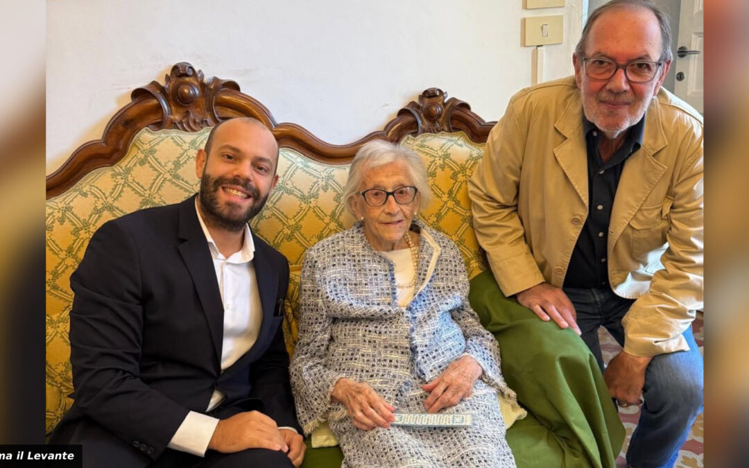 Italian Woman Maddalena Banchero Turns 110