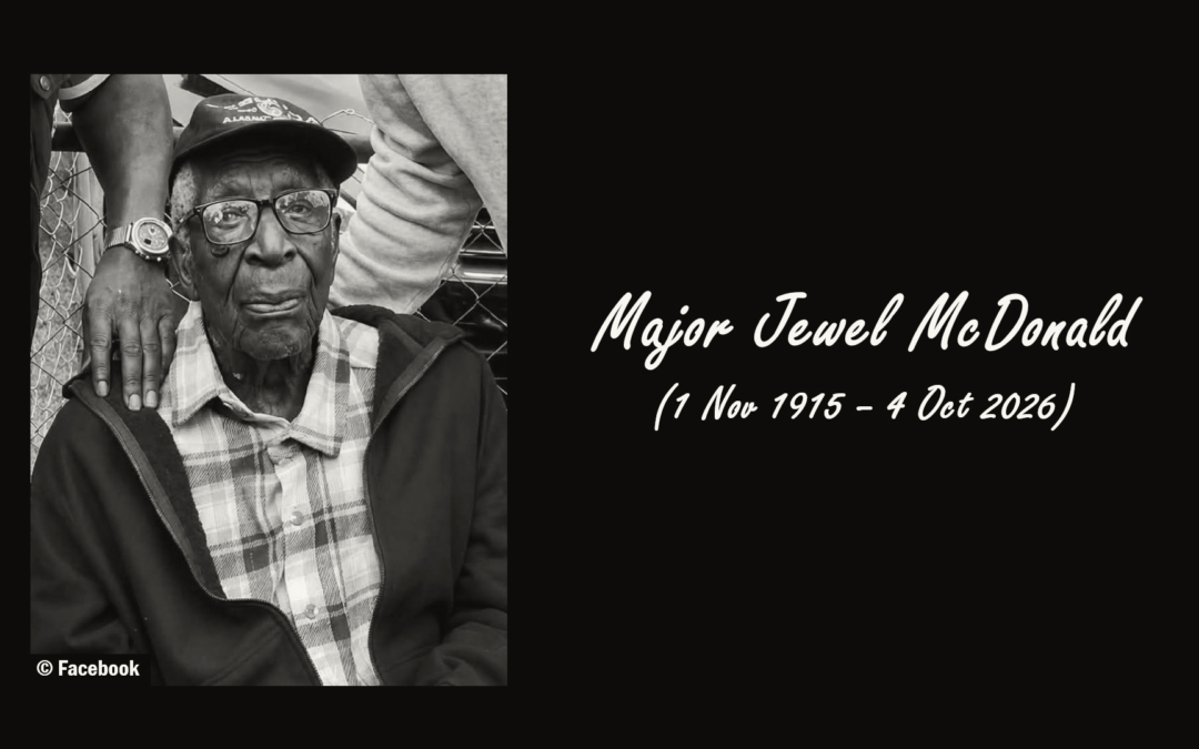 Major Jewel McDonald, America’s Oldest Man, Dies at 110