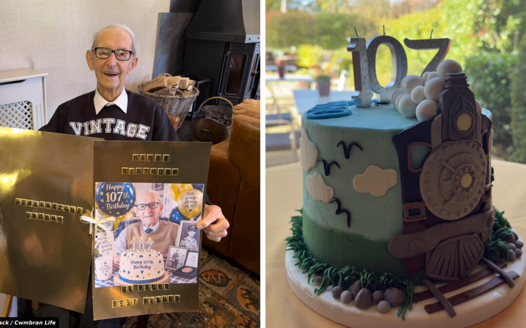Wales’ Oldest Man, Owen Filer, Celebrates 107th Birthday